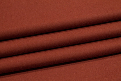 Burned Orange Italian Wool Suiting - Prime Fabrics