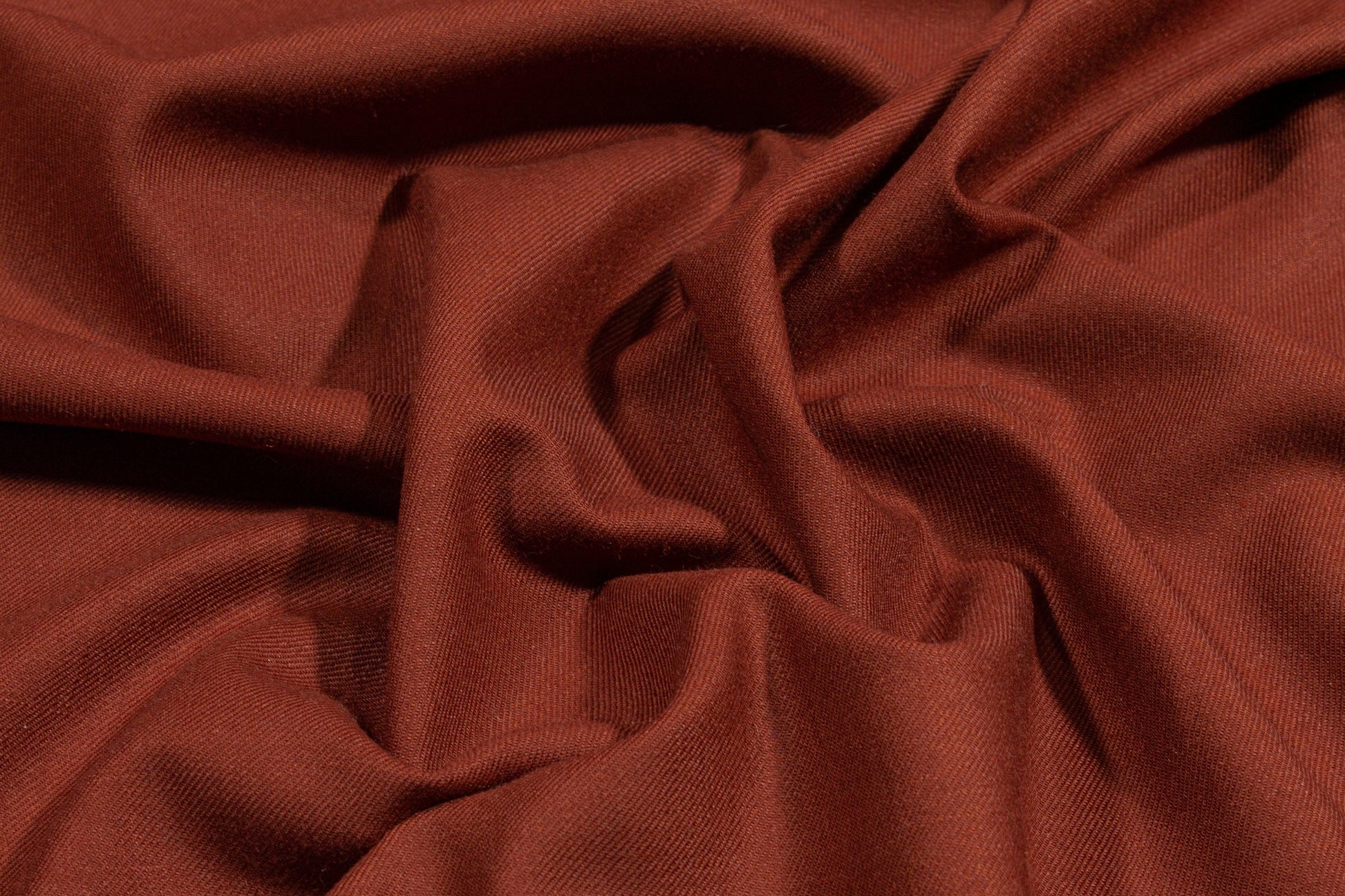 Burned Orange Italian Wool Suiting - Prime Fabrics