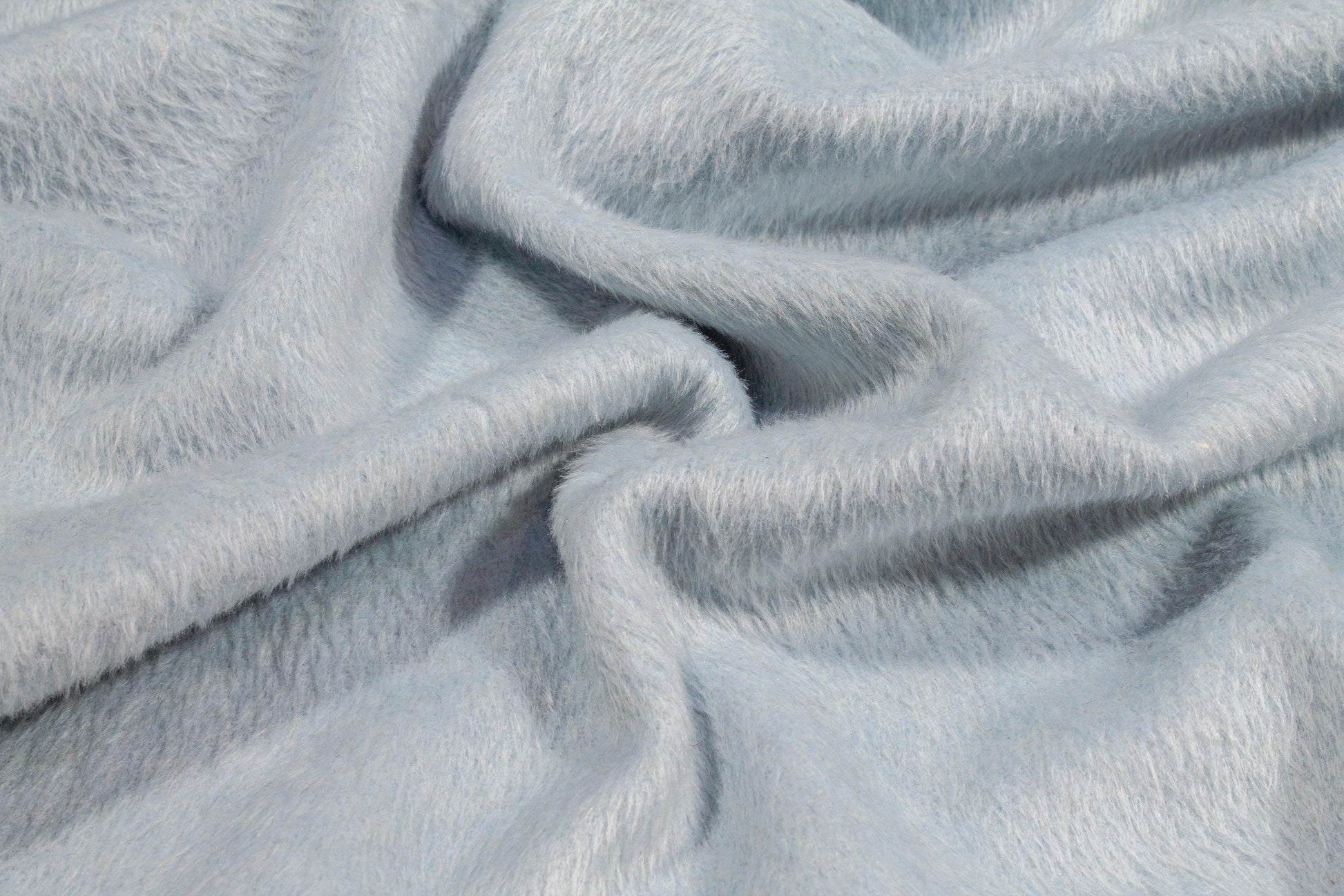 Sky Blue Italian Mohair Wool - Prime Fabrics
