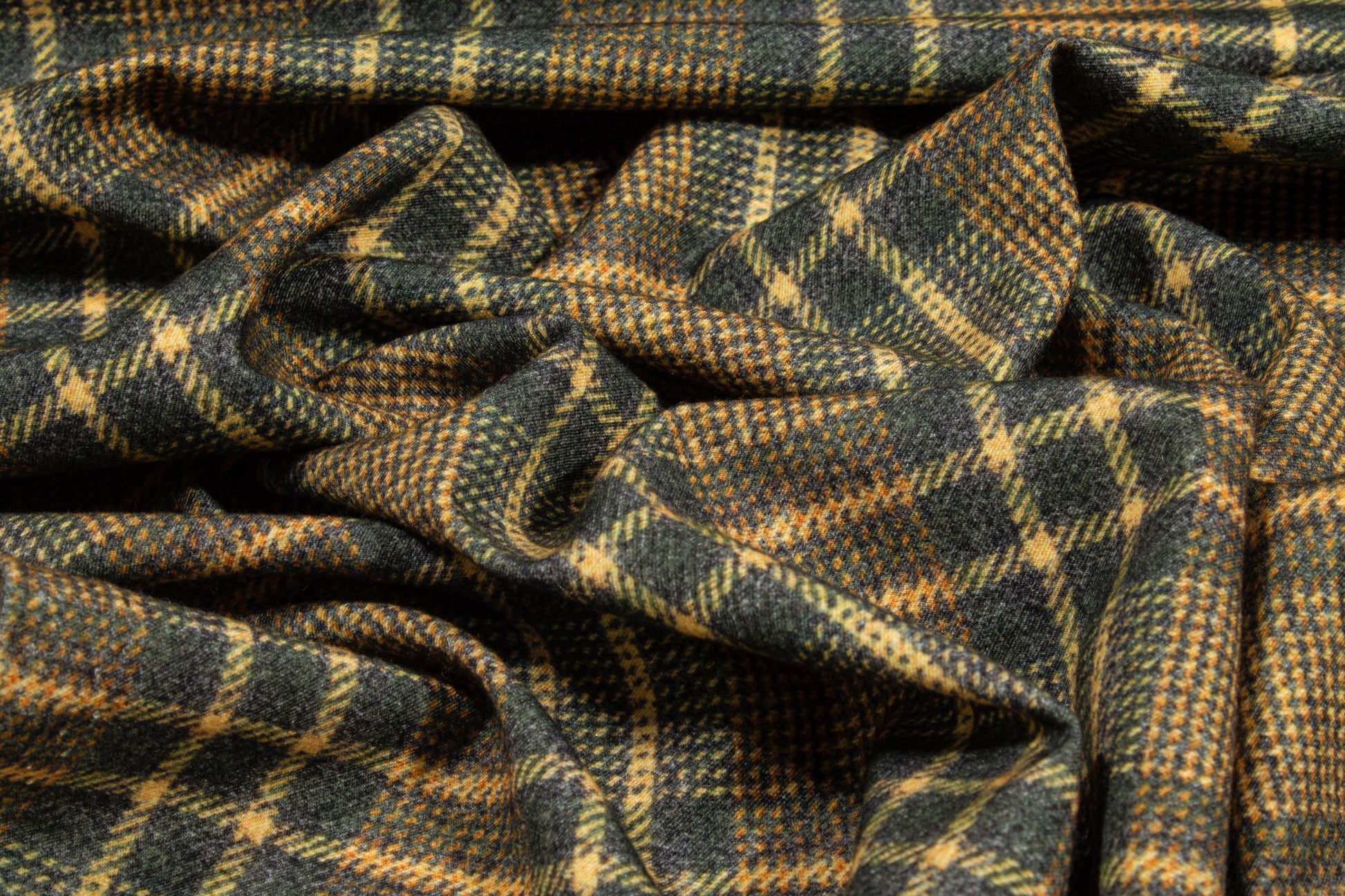 Plaid Italian Wool - Prime Fabrics