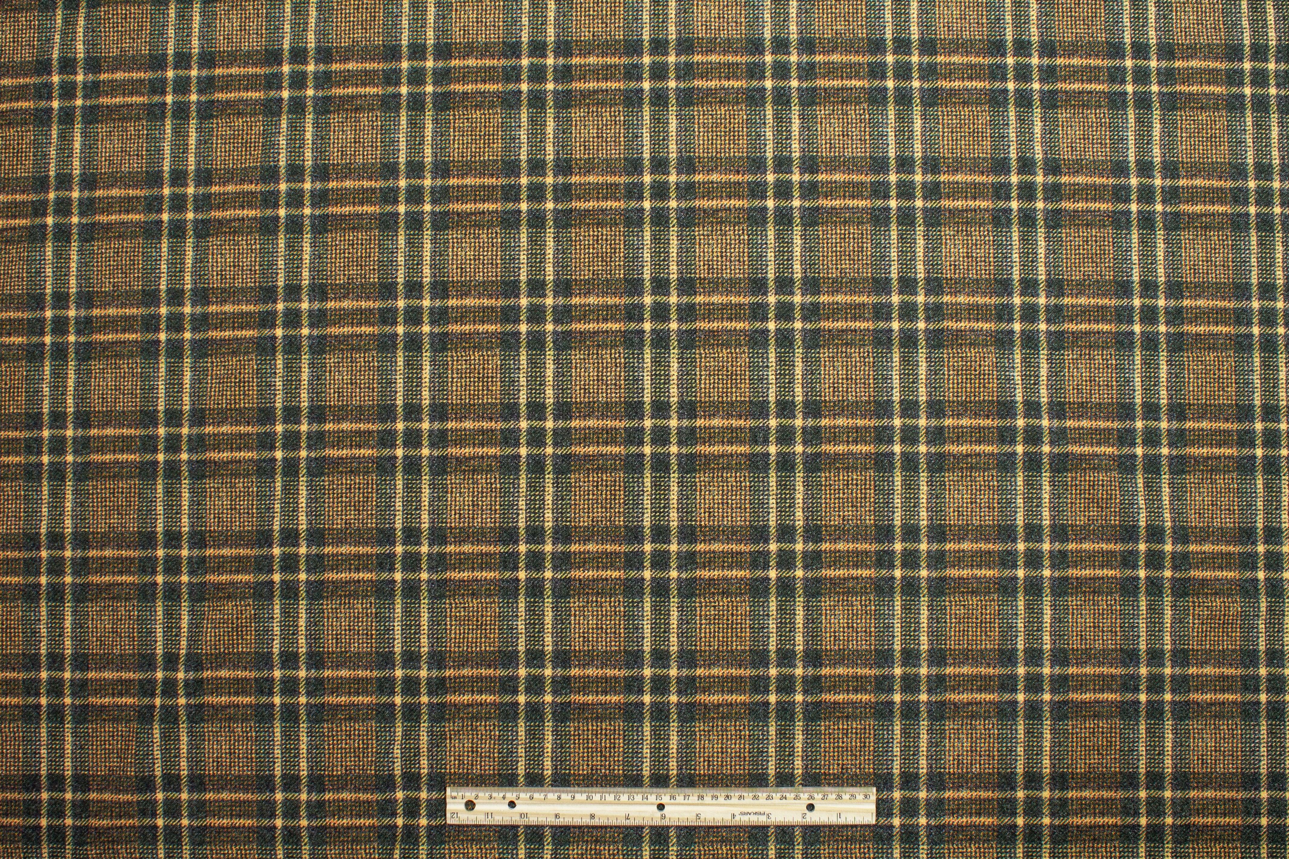 Plaid Italian Wool - Prime Fabrics