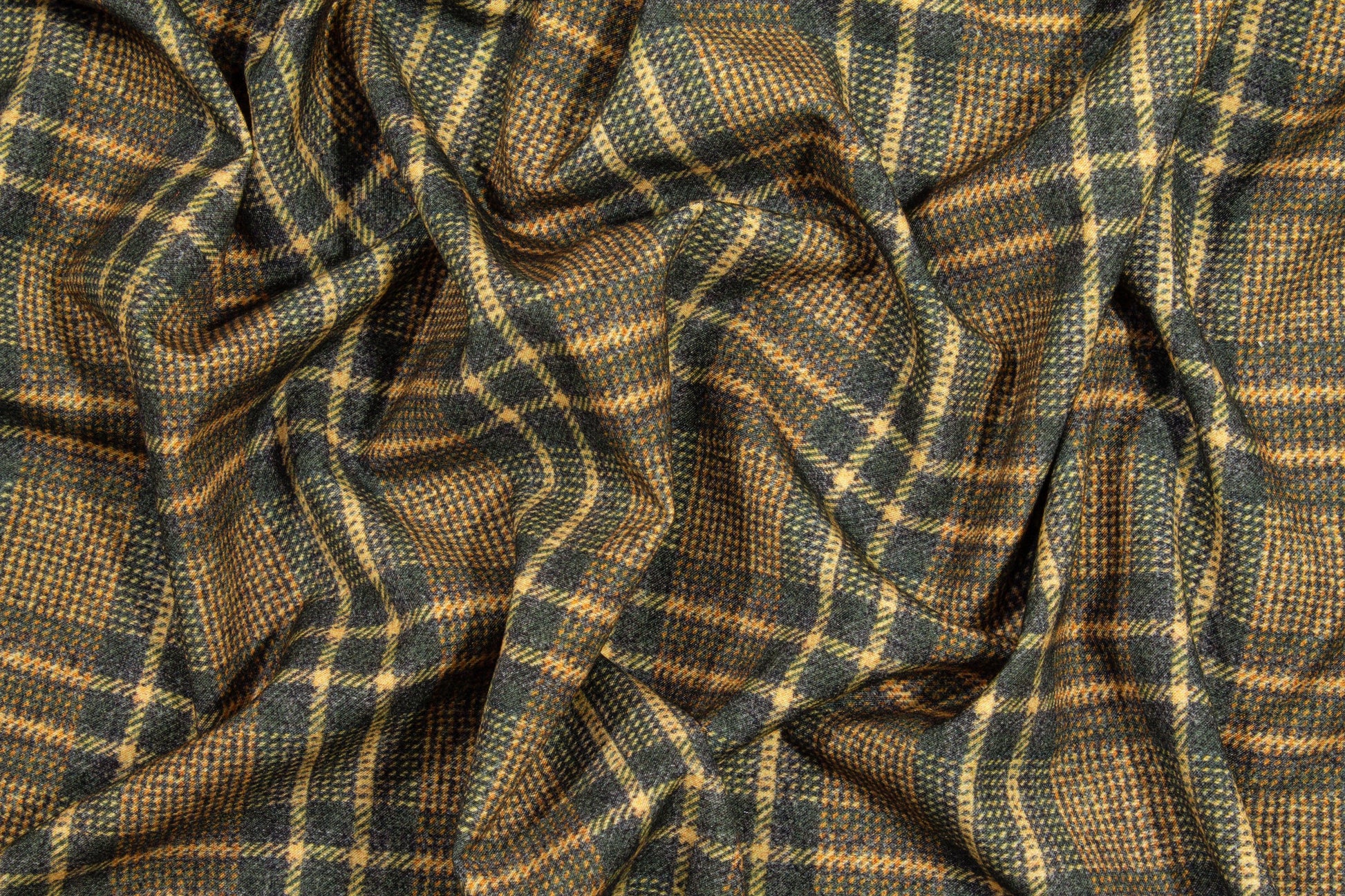 Plaid Italian Wool - Prime Fabrics