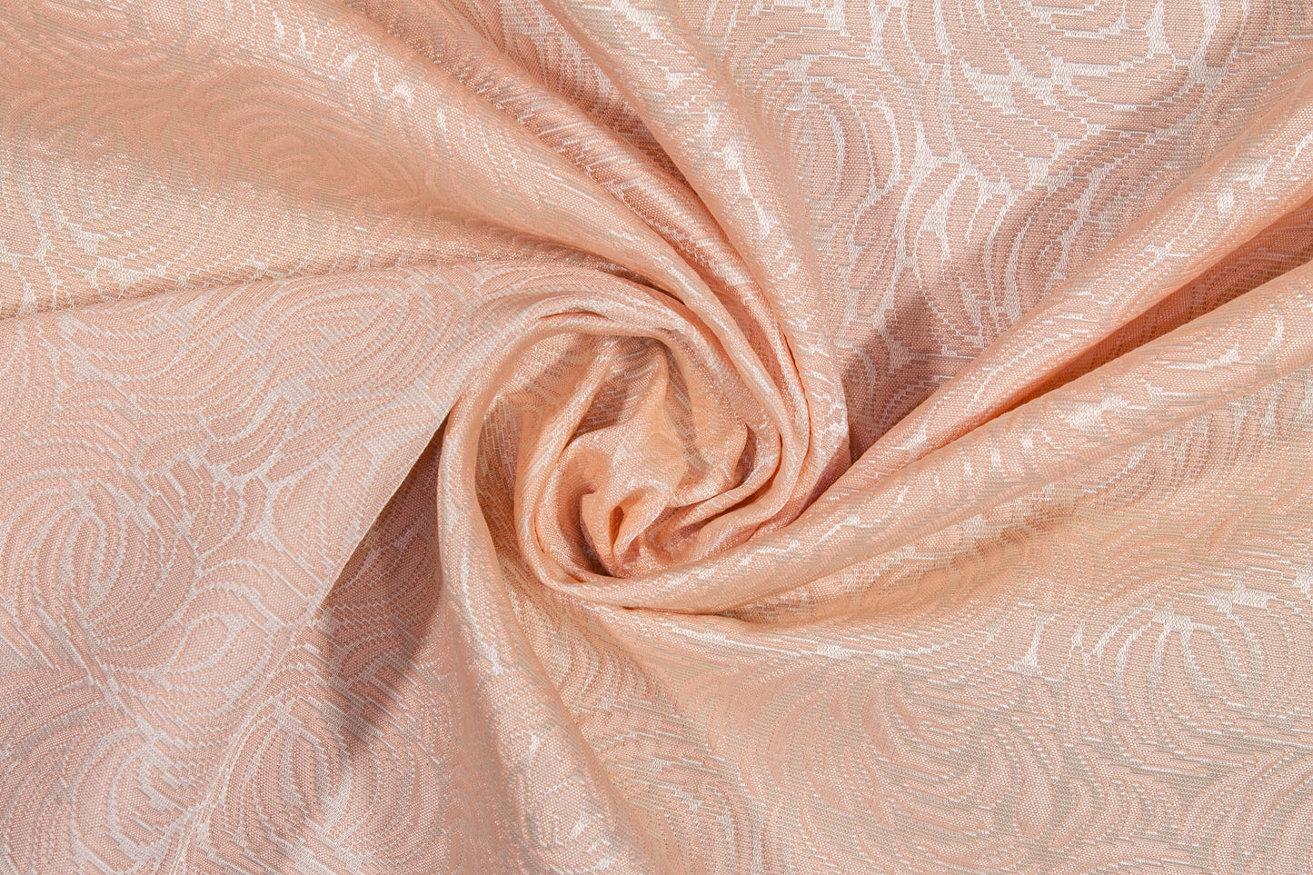 Abstract Rayon Brocade - Blush Pink